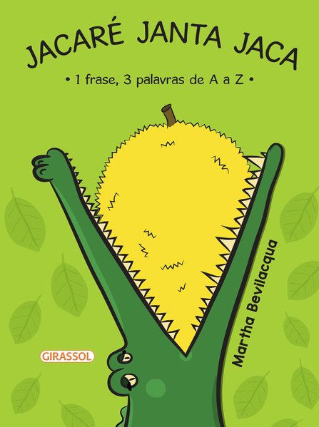 Capa livro Jacaré Janta Jaca