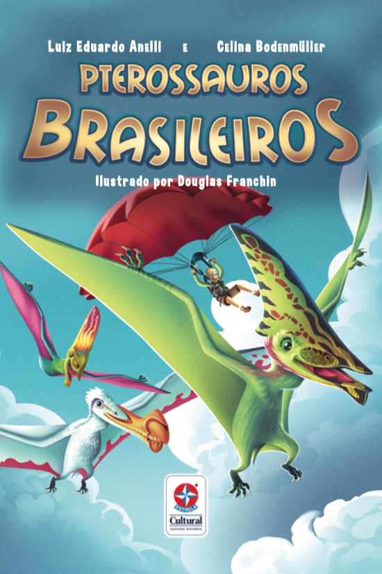 Capa do livro Pterossauros brasileiros