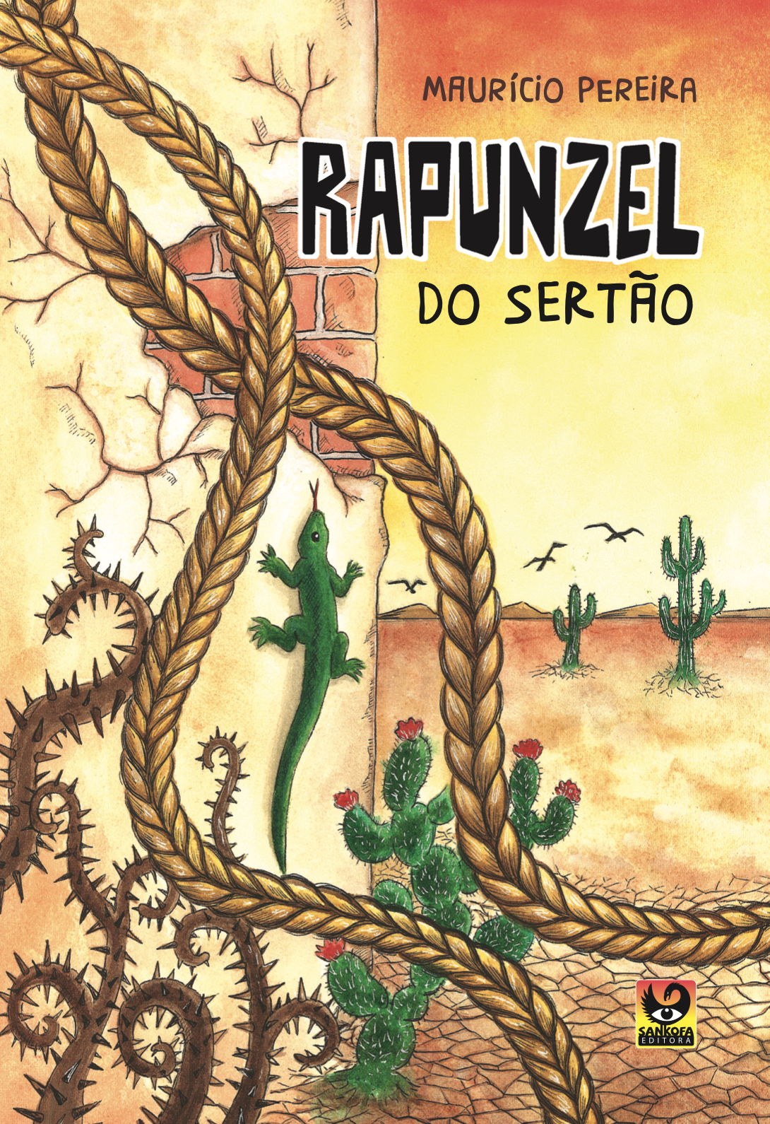 Capa do livro Rapunzel do sertão