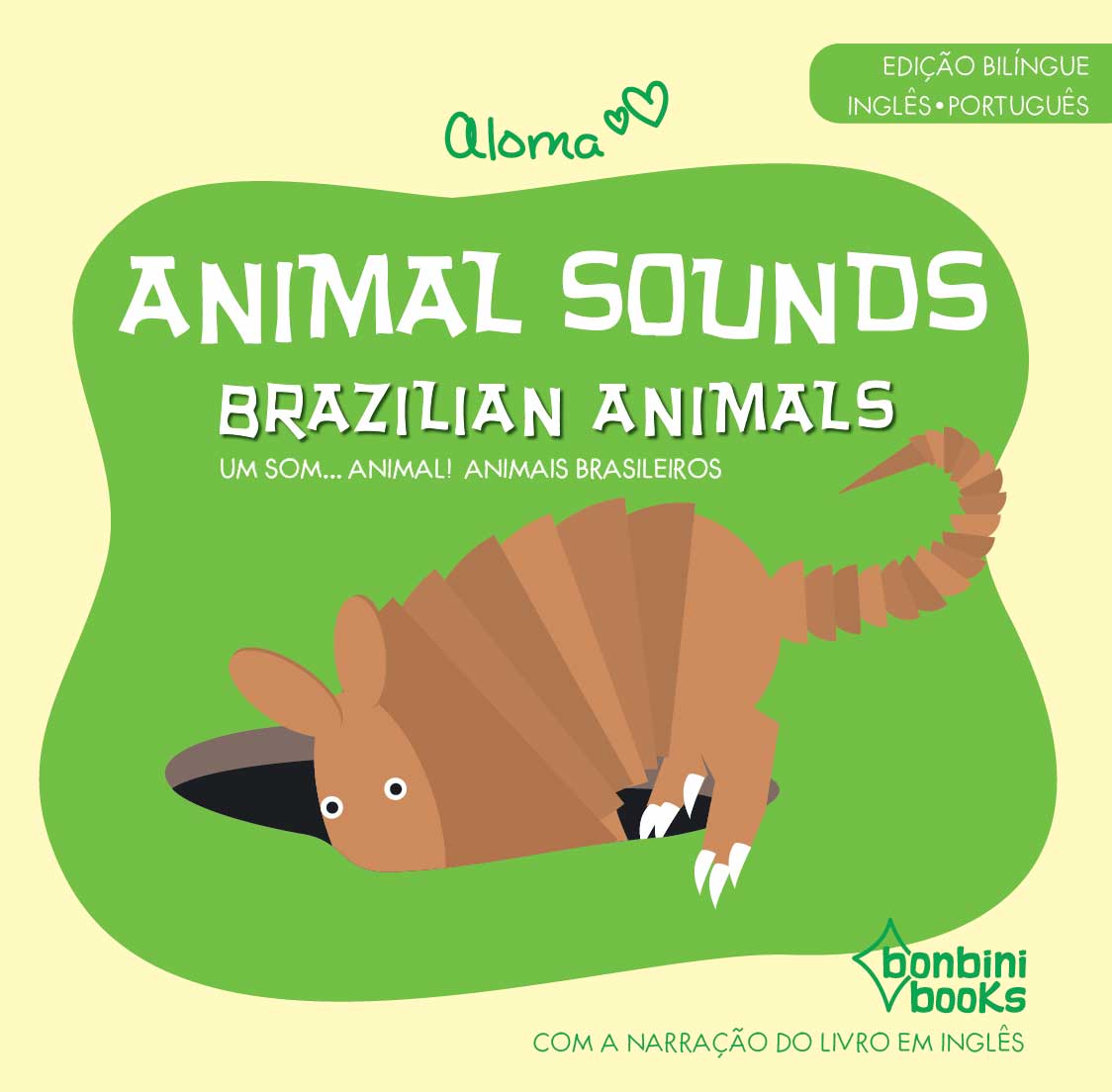 Capa do livro Animal-Sounds-Brazilian-Animals